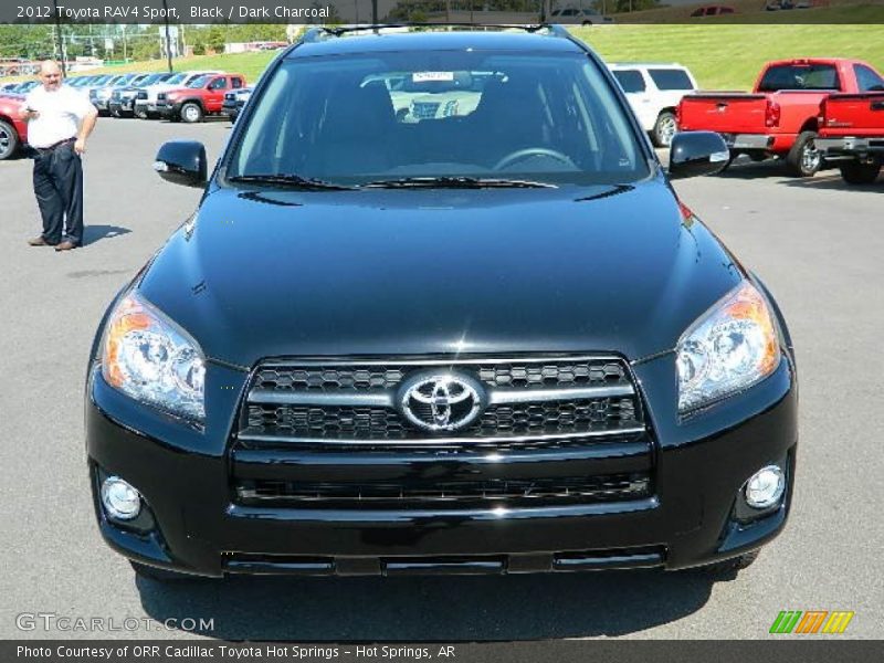 Black / Dark Charcoal 2012 Toyota RAV4 Sport