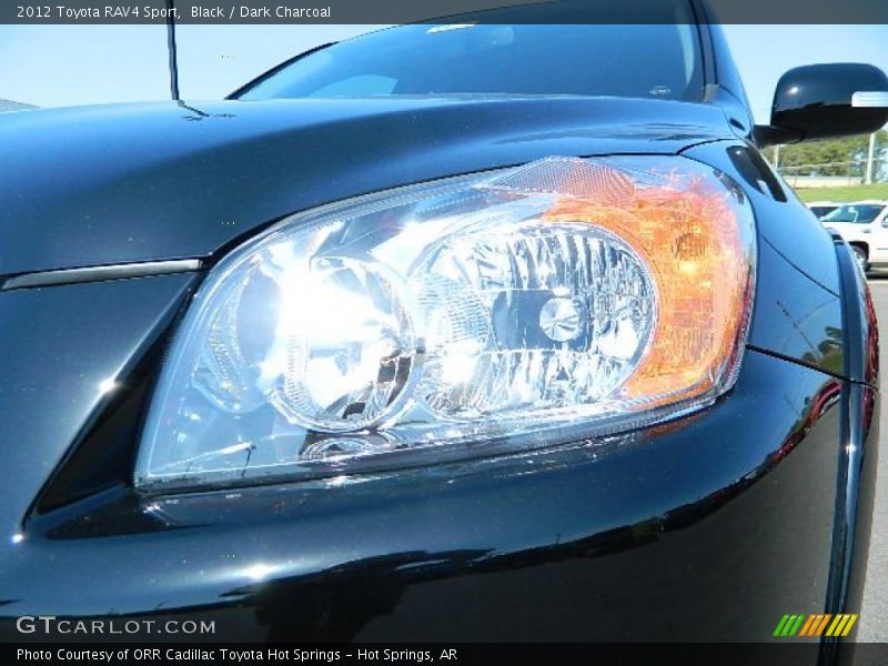 Black / Dark Charcoal 2012 Toyota RAV4 Sport
