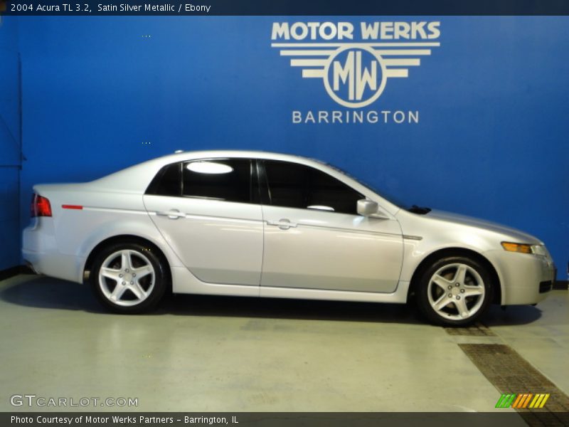 Satin Silver Metallic / Ebony 2004 Acura TL 3.2