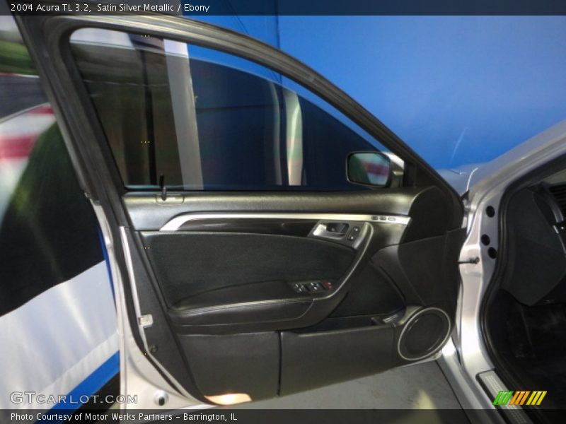 Satin Silver Metallic / Ebony 2004 Acura TL 3.2