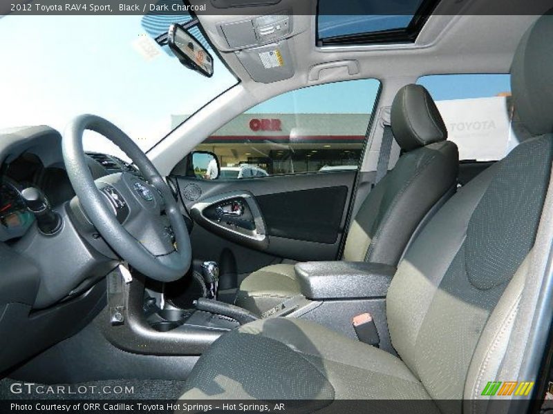 Black / Dark Charcoal 2012 Toyota RAV4 Sport