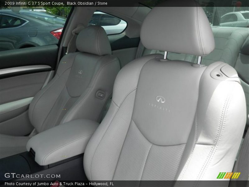 Black Obsidian / Stone 2009 Infiniti G 37 S Sport Coupe