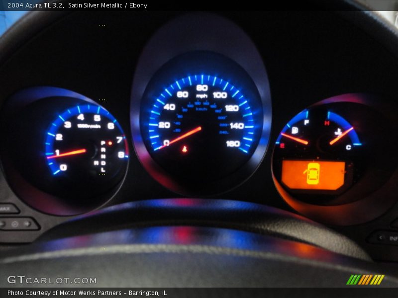 Satin Silver Metallic / Ebony 2004 Acura TL 3.2
