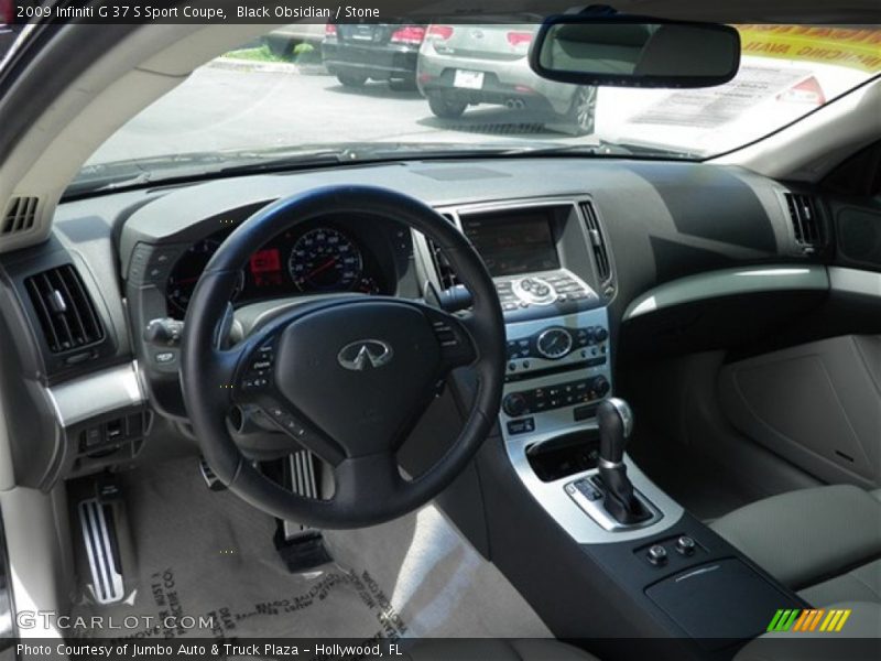 Dashboard of 2009 G 37 S Sport Coupe