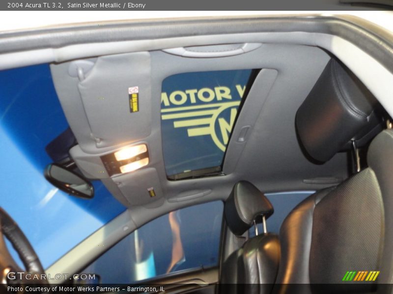 Satin Silver Metallic / Ebony 2004 Acura TL 3.2