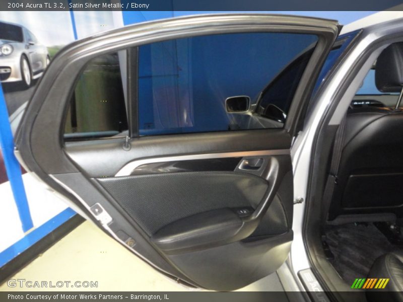 Satin Silver Metallic / Ebony 2004 Acura TL 3.2