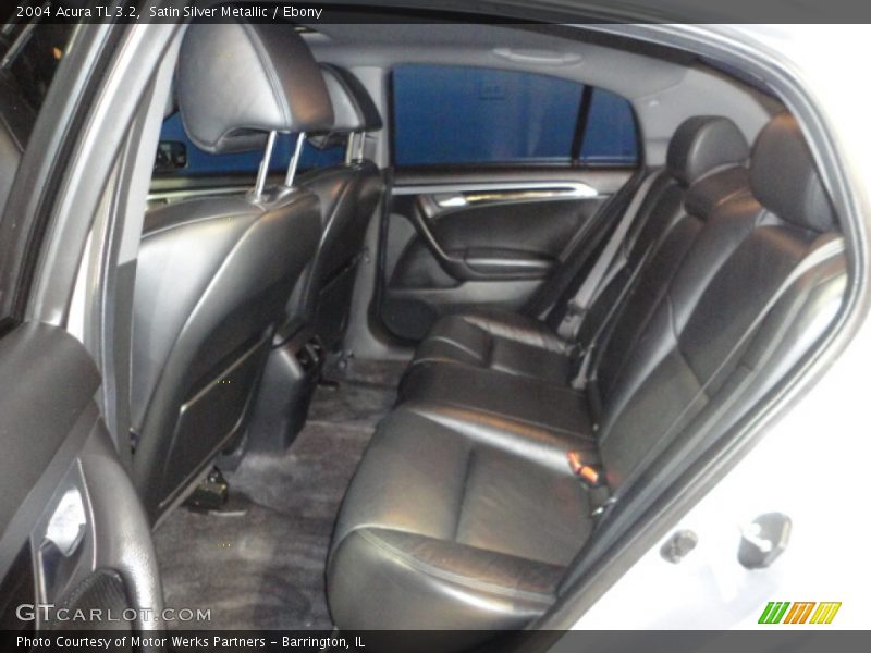 Satin Silver Metallic / Ebony 2004 Acura TL 3.2