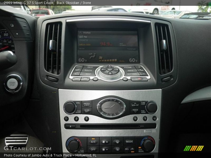 Black Obsidian / Stone 2009 Infiniti G 37 S Sport Coupe
