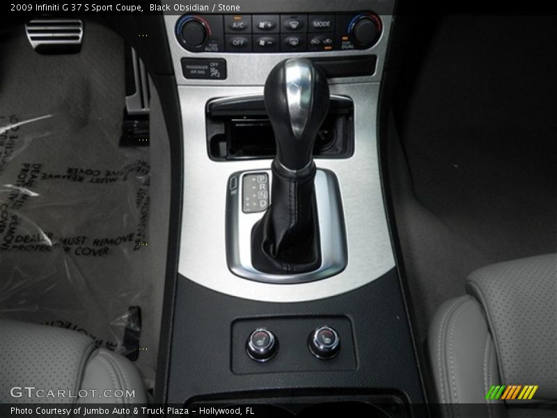  2009 G 37 S Sport Coupe 7 Speed ASC Automatic Shifter