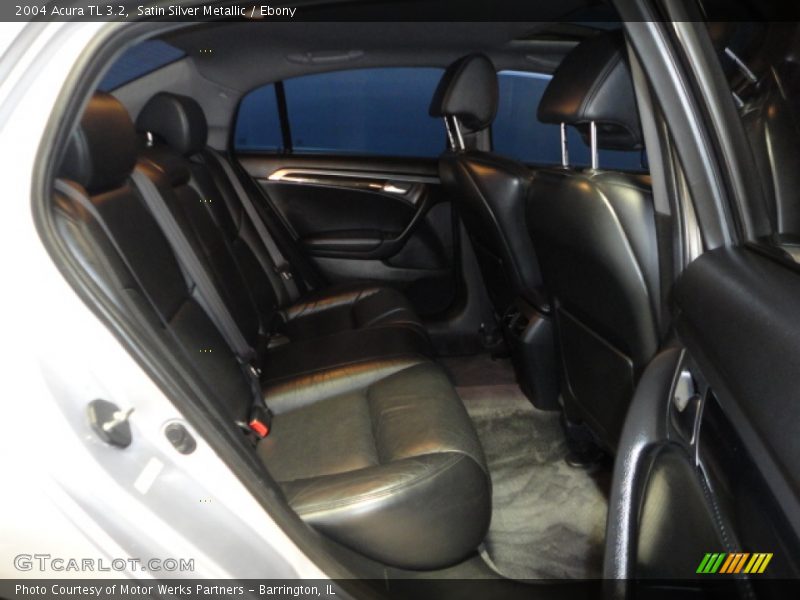 Satin Silver Metallic / Ebony 2004 Acura TL 3.2