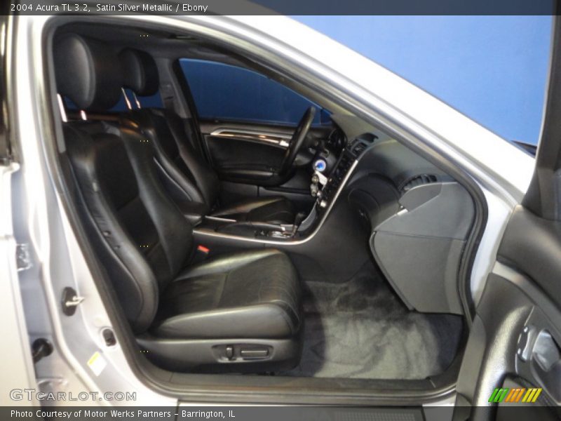 Satin Silver Metallic / Ebony 2004 Acura TL 3.2