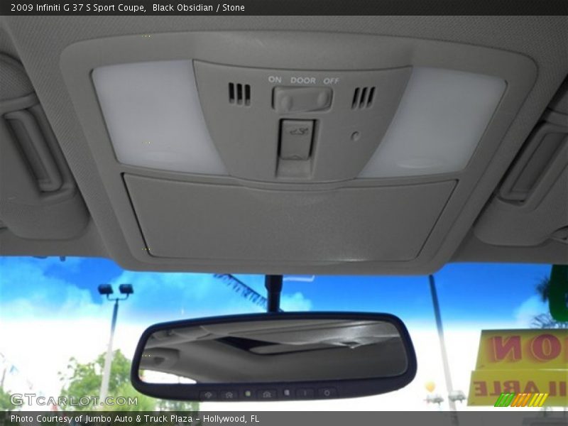 Black Obsidian / Stone 2009 Infiniti G 37 S Sport Coupe