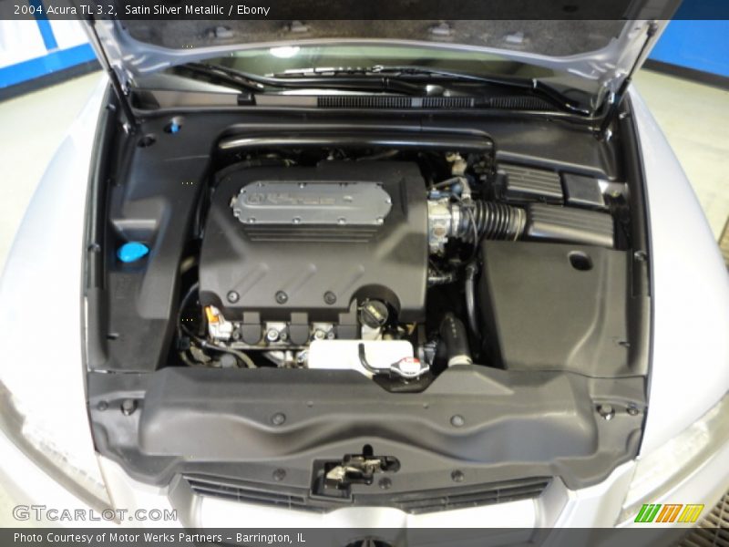 Satin Silver Metallic / Ebony 2004 Acura TL 3.2