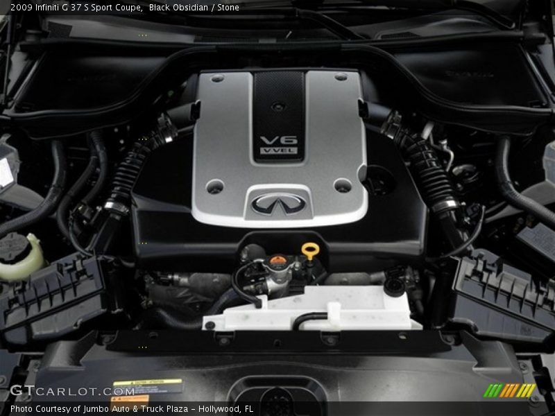 2009 G 37 S Sport Coupe Engine - 3.7 Liter DOHC 24-Valve VVEL V6