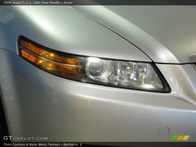 Satin Silver Metallic / Ebony 2004 Acura TL 3.2