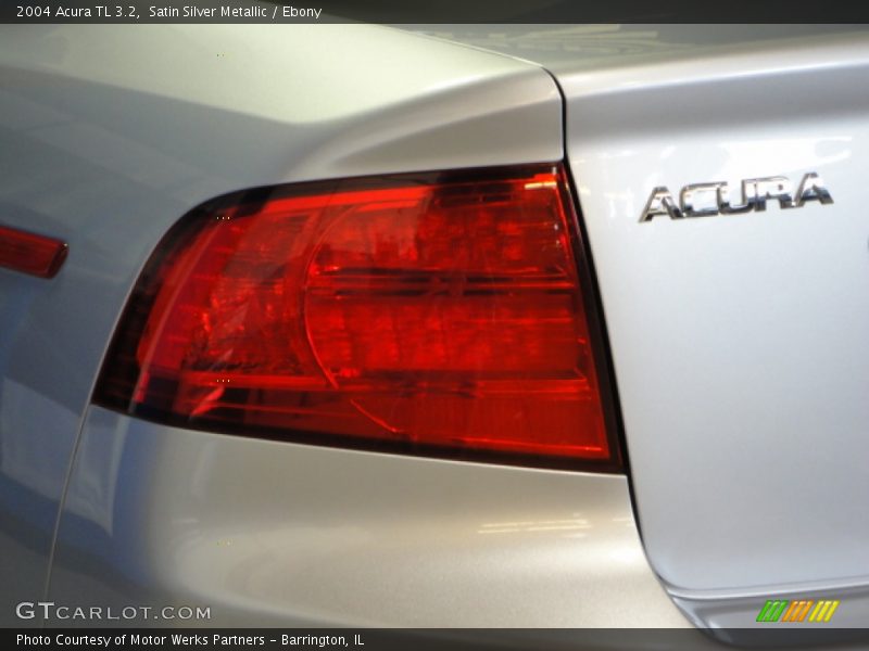 Satin Silver Metallic / Ebony 2004 Acura TL 3.2