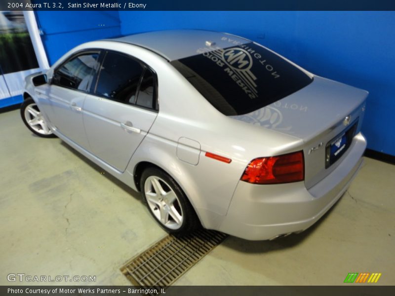 Satin Silver Metallic / Ebony 2004 Acura TL 3.2