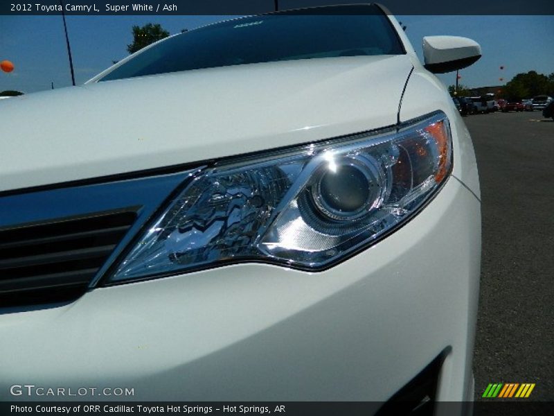 Super White / Ash 2012 Toyota Camry L