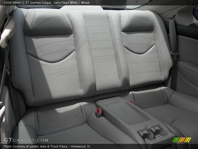 Ivory Pearl White / Wheat 2008 Infiniti G 37 Journey Coupe