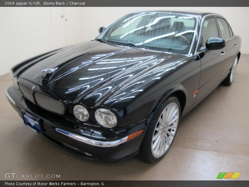 Ebony Black / Charcoal 2004 Jaguar XJ XJR