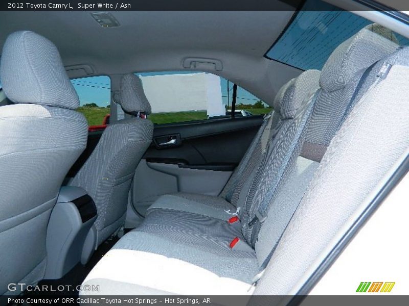 Super White / Ash 2012 Toyota Camry L
