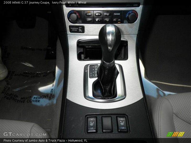 Ivory Pearl White / Wheat 2008 Infiniti G 37 Journey Coupe
