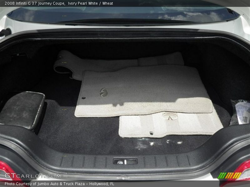Ivory Pearl White / Wheat 2008 Infiniti G 37 Journey Coupe