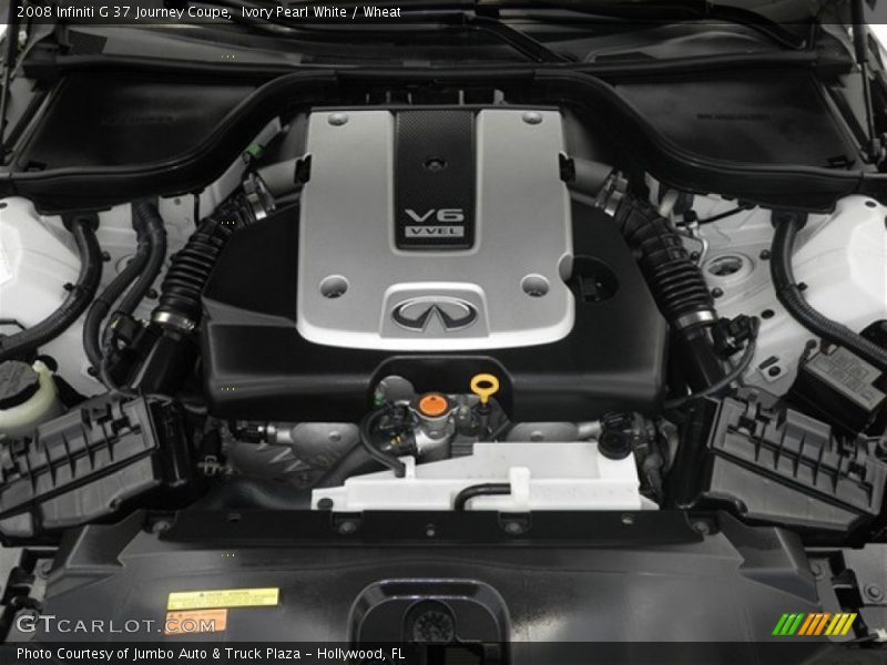 Ivory Pearl White / Wheat 2008 Infiniti G 37 Journey Coupe