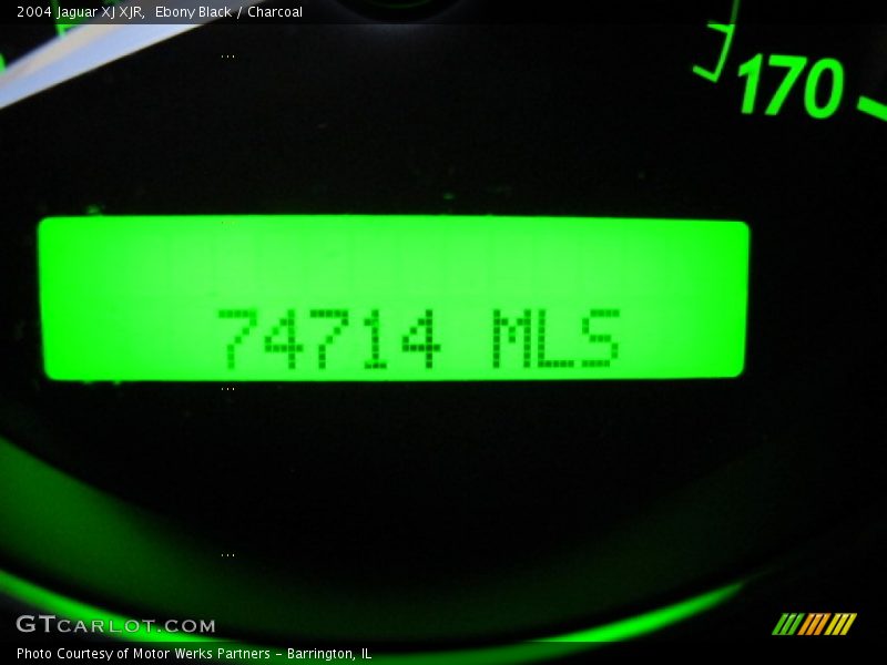 Ebony Black / Charcoal 2004 Jaguar XJ XJR