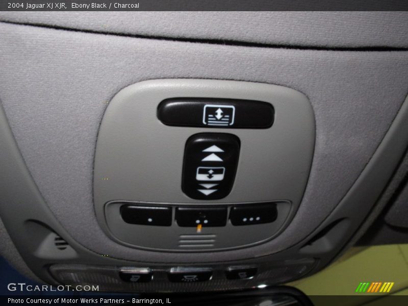 Ebony Black / Charcoal 2004 Jaguar XJ XJR