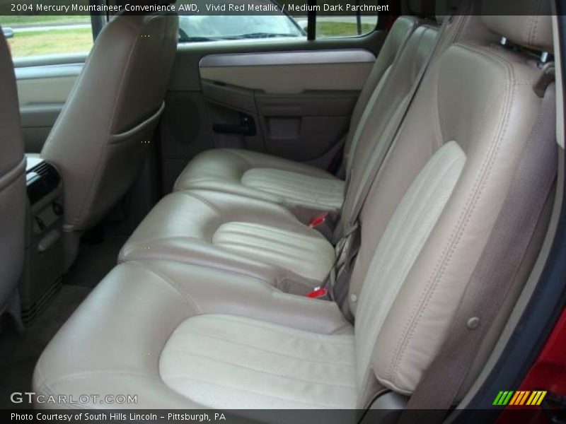 Vivid Red Metallic / Medium Dark Parchment 2004 Mercury Mountaineer Convenience AWD