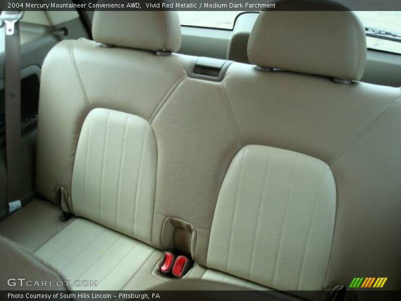 Vivid Red Metallic / Medium Dark Parchment 2004 Mercury Mountaineer Convenience AWD