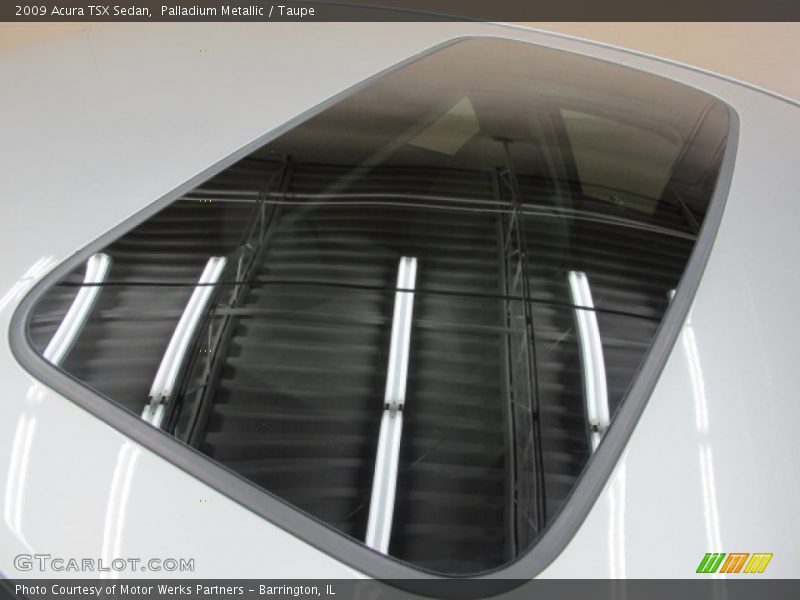 Sunroof of 2009 TSX Sedan