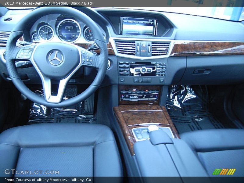 Black / Black 2013 Mercedes-Benz E 350 Sedan