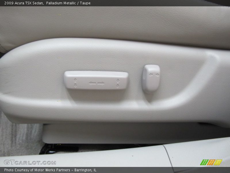 Controls of 2009 TSX Sedan