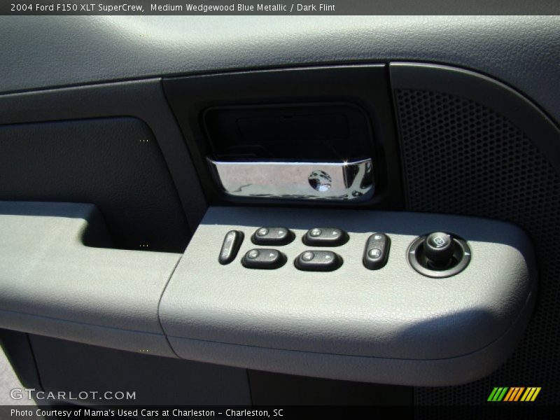 Medium Wedgewood Blue Metallic / Dark Flint 2004 Ford F150 XLT SuperCrew