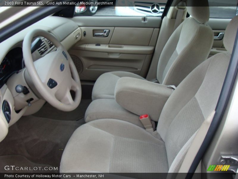 Gold Ash Metallic / Medium Parchment 2003 Ford Taurus SES