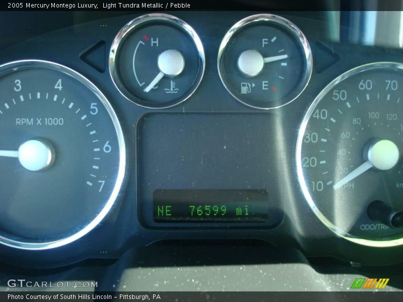 Light Tundra Metallic / Pebble 2005 Mercury Montego Luxury