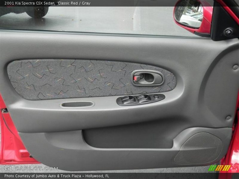 Door Panel of 2001 Spectra GSX Sedan