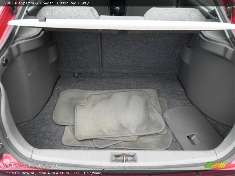  2001 Spectra GSX Sedan Trunk