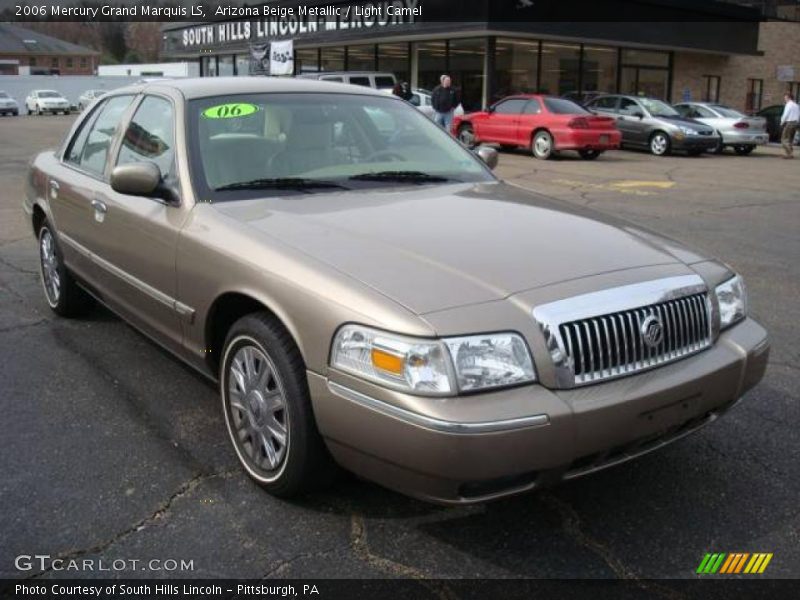 Arizona Beige Metallic / Light Camel 2006 Mercury Grand Marquis LS