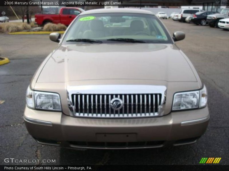 Arizona Beige Metallic / Light Camel 2006 Mercury Grand Marquis LS