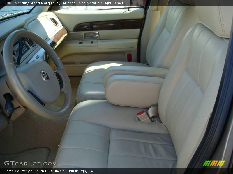 Arizona Beige Metallic / Light Camel 2006 Mercury Grand Marquis LS