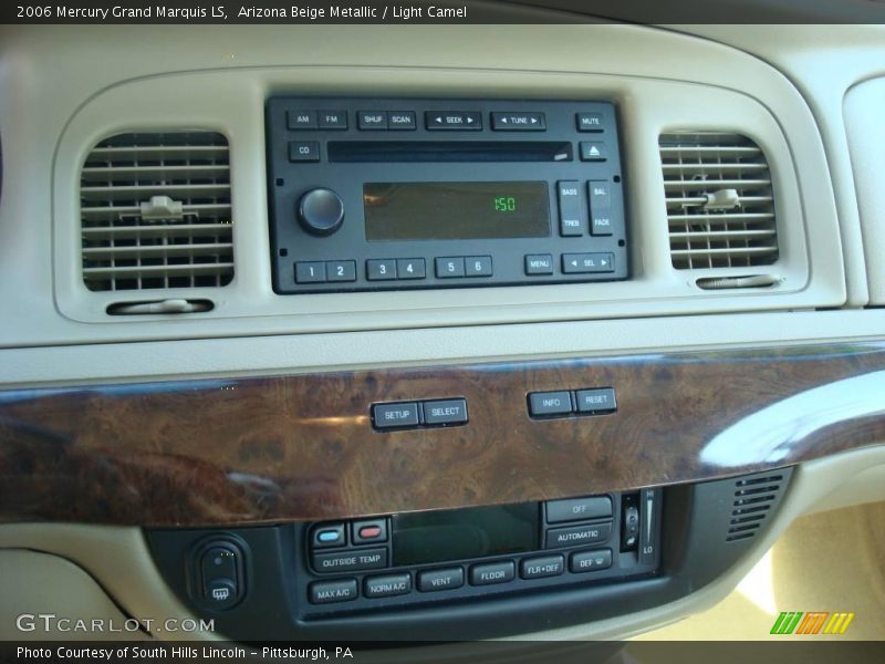 Arizona Beige Metallic / Light Camel 2006 Mercury Grand Marquis LS