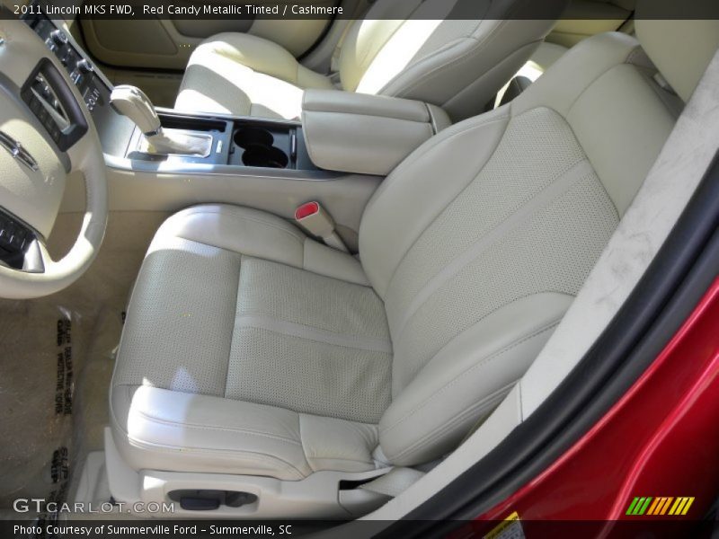 Red Candy Metallic Tinted / Cashmere 2011 Lincoln MKS FWD