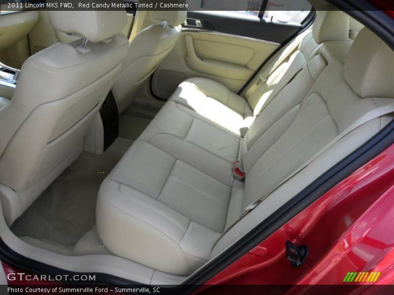 Red Candy Metallic Tinted / Cashmere 2011 Lincoln MKS FWD