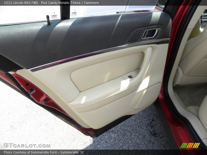 Red Candy Metallic Tinted / Cashmere 2011 Lincoln MKS FWD