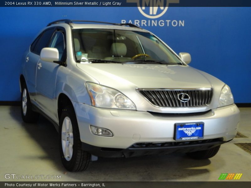 Millinnium Silver Metallic / Light Gray 2004 Lexus RX 330 AWD