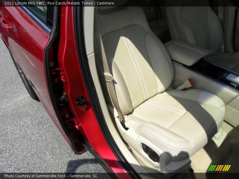 Red Candy Metallic Tinted / Cashmere 2011 Lincoln MKS FWD