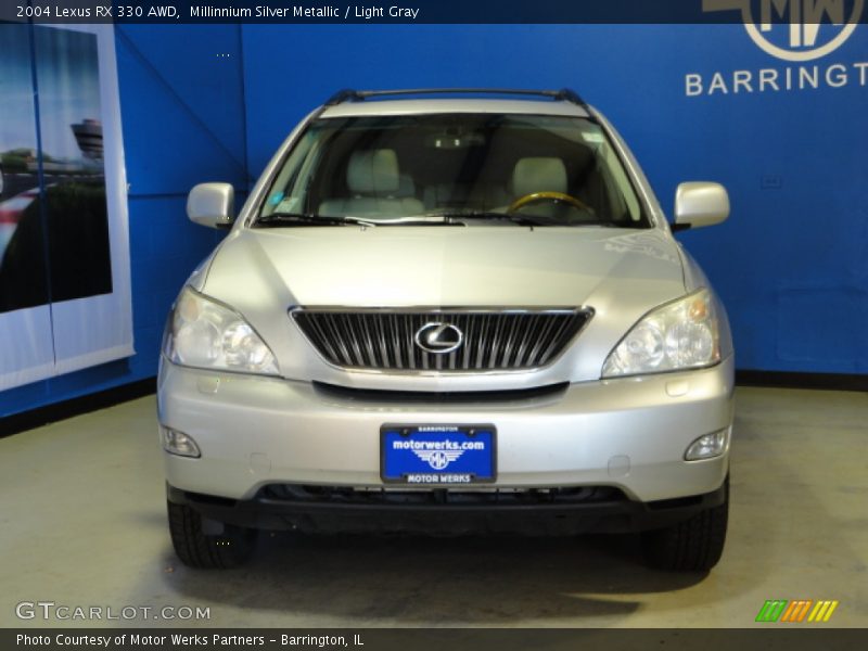 Millinnium Silver Metallic / Light Gray 2004 Lexus RX 330 AWD